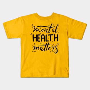 Mental Health Matters Kids T-Shirt